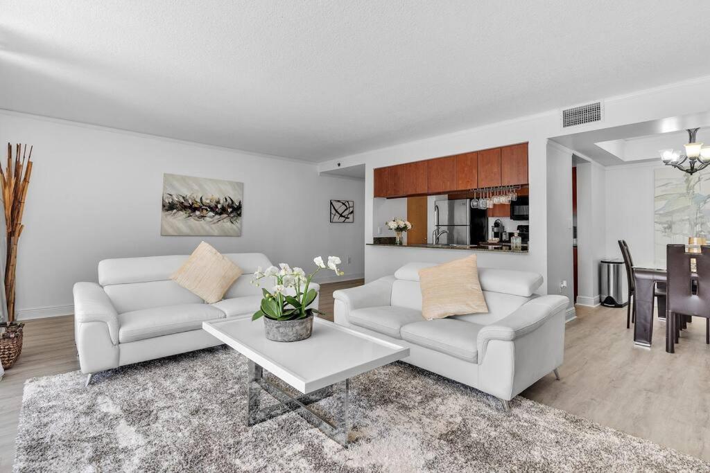 Ferienwohnung Modern 2/2 With Beautiful Ocean And Brickell Views Miami Exterior foto