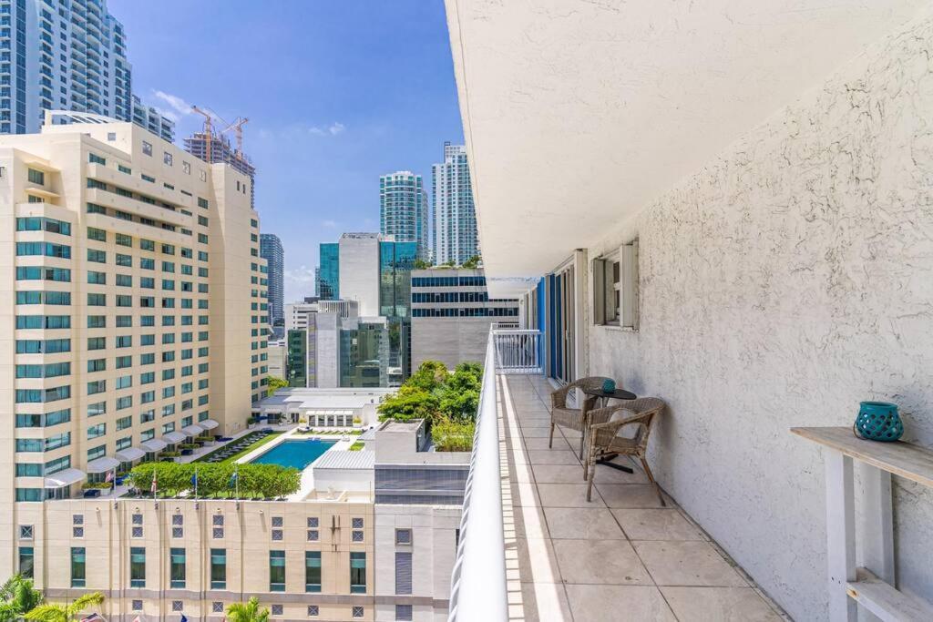 Ferienwohnung Modern 2/2 With Beautiful Ocean And Brickell Views Miami Exterior foto