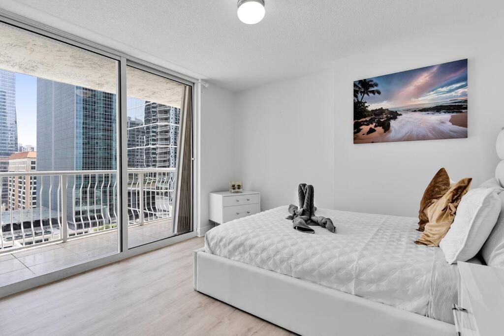 Ferienwohnung Modern 2/2 With Beautiful Ocean And Brickell Views Miami Exterior foto
