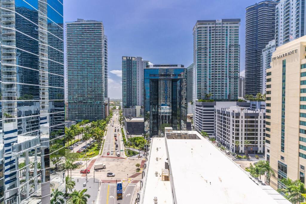 Ferienwohnung Modern 2/2 With Beautiful Ocean And Brickell Views Miami Exterior foto