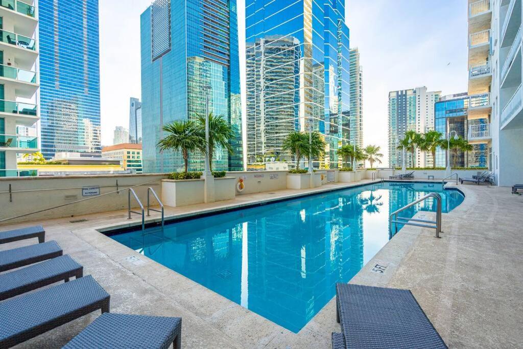 Ferienwohnung Modern 2/2 With Beautiful Ocean And Brickell Views Miami Exterior foto