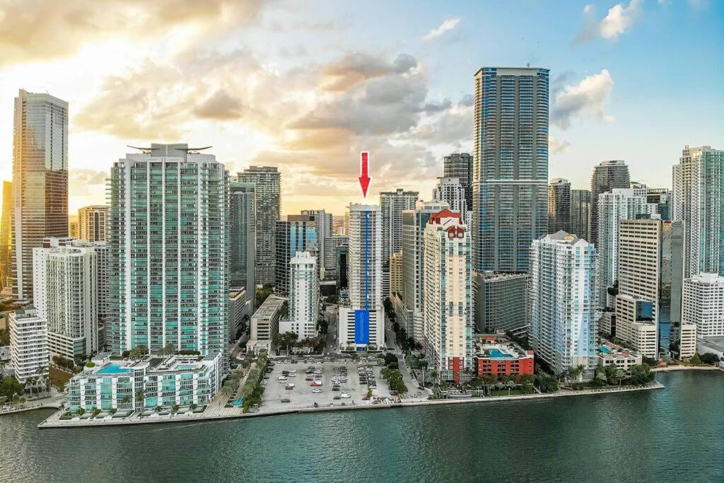 Ferienwohnung Modern 2/2 With Beautiful Ocean And Brickell Views Miami Exterior foto