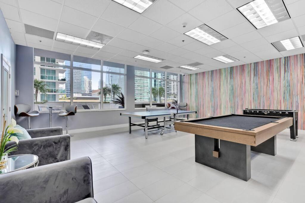 Ferienwohnung Modern 2/2 With Beautiful Ocean And Brickell Views Miami Exterior foto